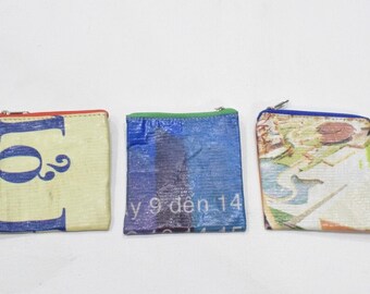 Purse Coin Pouches Assorted Recycled Plastic Vietnam