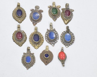 Middle Eastern 11 Assorted Kuchi Jewelry Pieces
