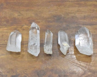 Quartz Crystal Assortment of 5