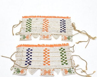 African Zulu Beaded Dance Anklets South Africa