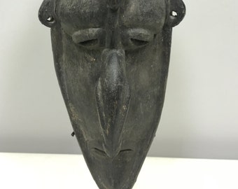 Papua New Guinea East Sepik Boiken Two Face Spirit Mask