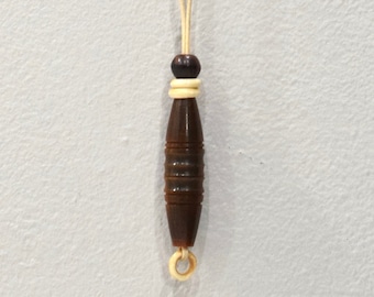 Indonesian Horn Bone Cord Necklace