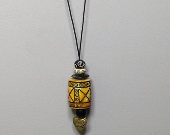 Necklace Cord  Naga Brass Pendant Necklace