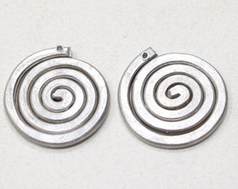 Beads Old Masai//Turkana Aluminum Pendant 60mm