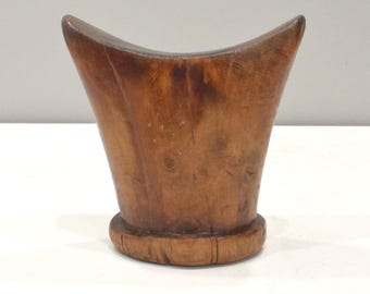 African Headrest Ethiopian Gurage Mens Wood Headrest