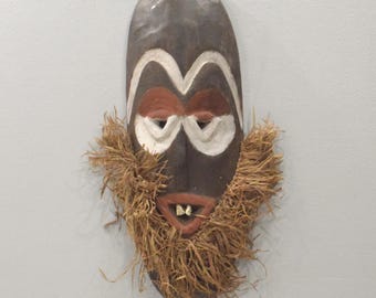 African Mask Malindi Warega Zaire Cows Teeth Malindi Mask