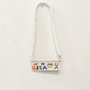African Zulu Love Letter Beaded Necklace South Africa - Etsy Australia