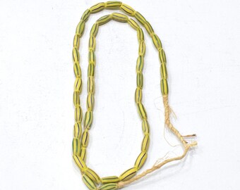 African Stripped Watermelon Beads Ghana