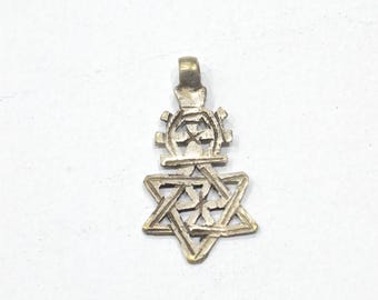 Ethiopian Silver Coptic Cross Tuareg Tribe North Africa