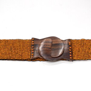 beaded stretch belt