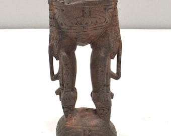Papua New Guinea Dep Dep Betel Nut Mortar Double Face