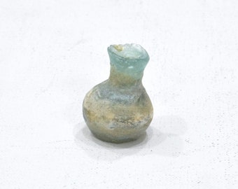 Ancient Roman Glass Bottle