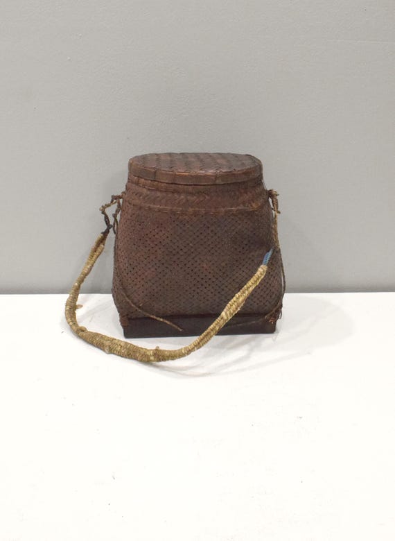 Backpack Philippines Bontoc Woven Plaited Rattan Backpack Etsy