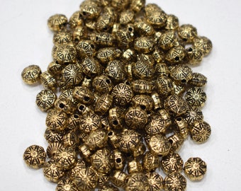 Beads Gold Small Star Beads 8mm