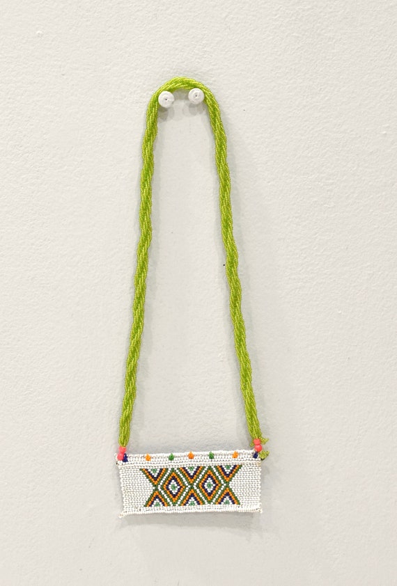 African Zulu Love Letter Beaded lover Necklace RSA - Gem