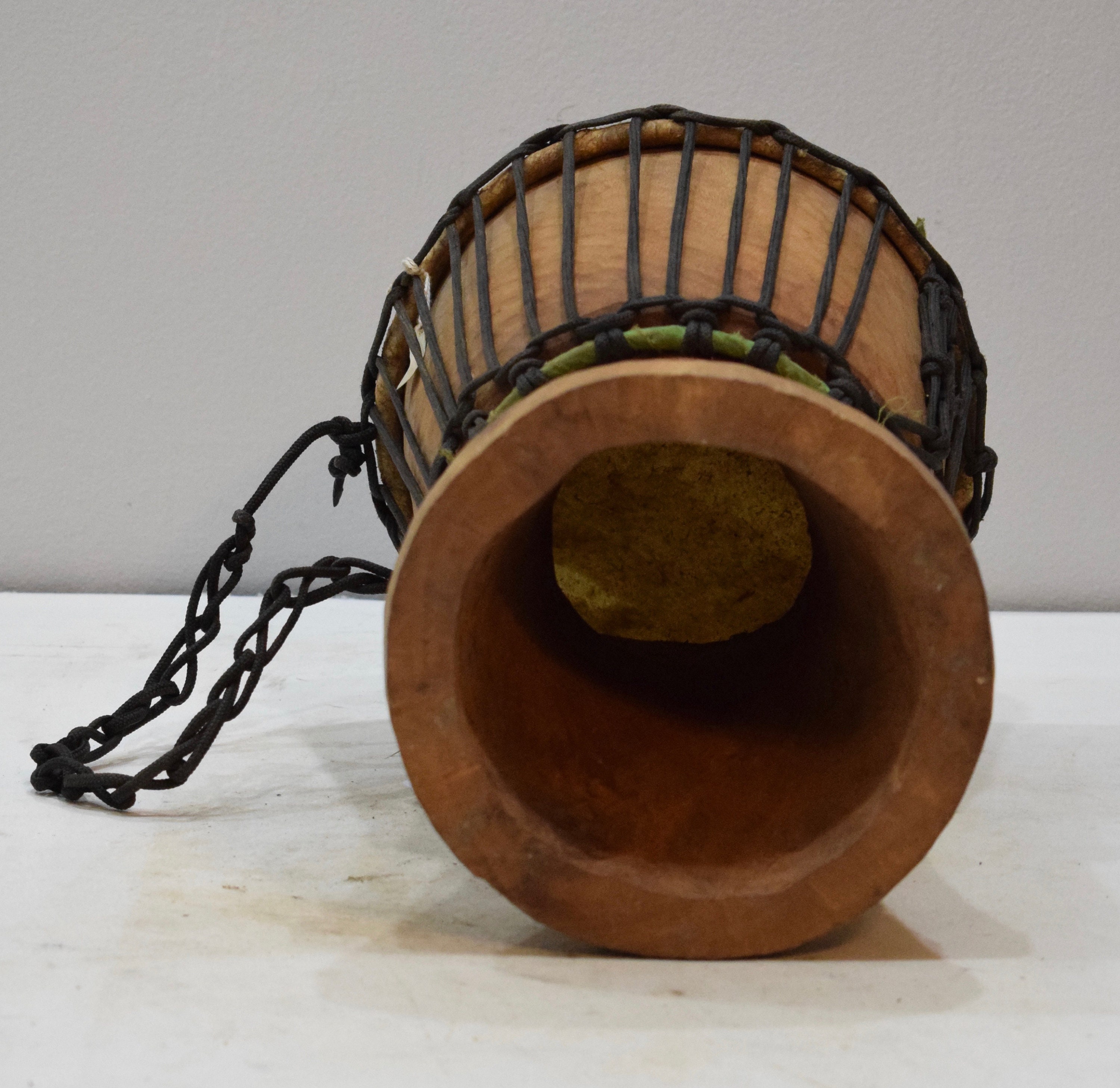 African Drum Djembe Wood West Africa Handmade Musical Vintage Community Celebration Dancing