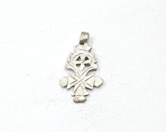 Ethiopian Silver Coptic Cross Tuareg Tribe North Africa