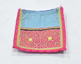 Hmong Hill Tribe Embroidered Vintage Fabric panels