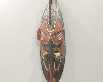 Mask Papua New Guinea Passam Sepik River Spirit Mask
