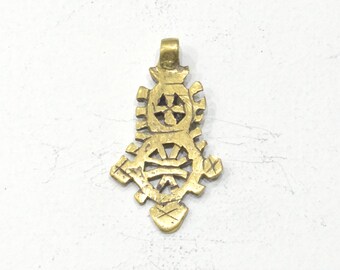 Ethiopian Gold Coptic Cross Tuareg Tribe North Africa