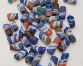Beads African Mixed Sandcast Beads 10 -15mm