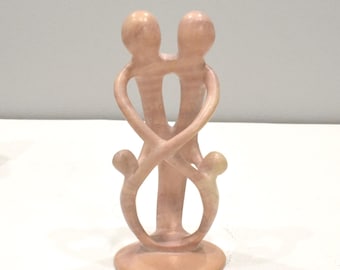 African Soapstone Family Tree of Life Sculpture Kenya