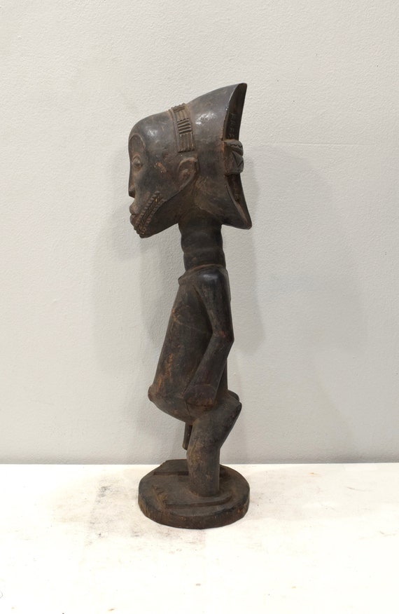 African Statue Luba Hemba Tribe Carved Wood Statue Congo - Etsy