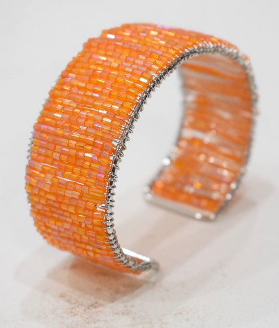 Bracelets Beaded Cuff Assorted Color Adjustable B… - image 10