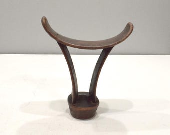 African Somali Boni Wood Headrest