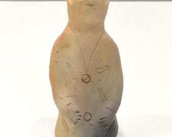 African Clay Ceramic People Statues Kenya
