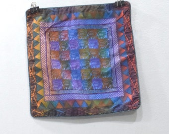 African Batik Pillow Case Shona Zimbabwe.