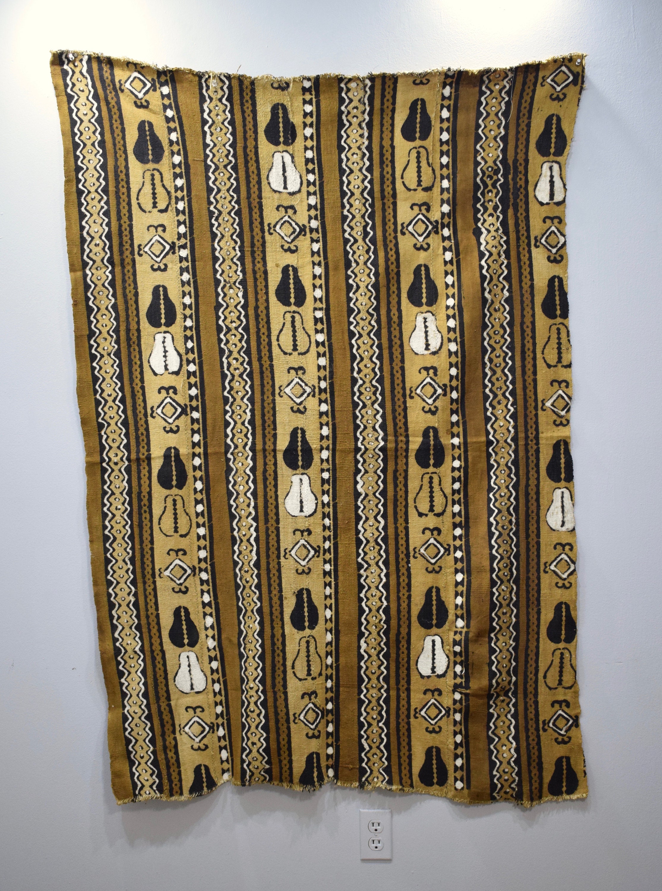 African Mudcloth Pattern Design Dogon Fabric Mudcloth