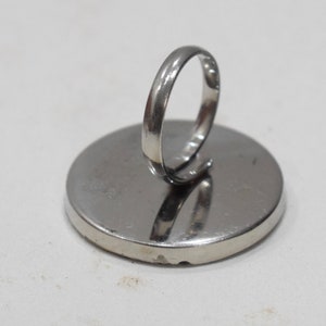Ring Inlaid Mother of Pearl Silver Adjustable Ring Indonesia image 2