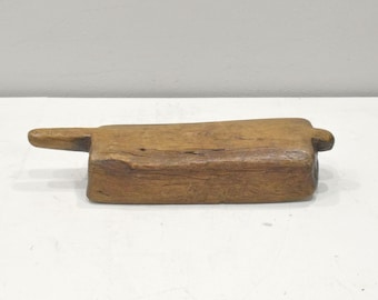 African Stool Lobi Wood Vintage Stool Burkina Faso