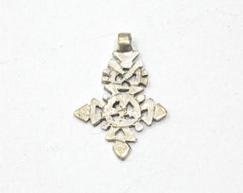 Ethiopian Silver Coptic Cross Tuareg Tribe North Africa
