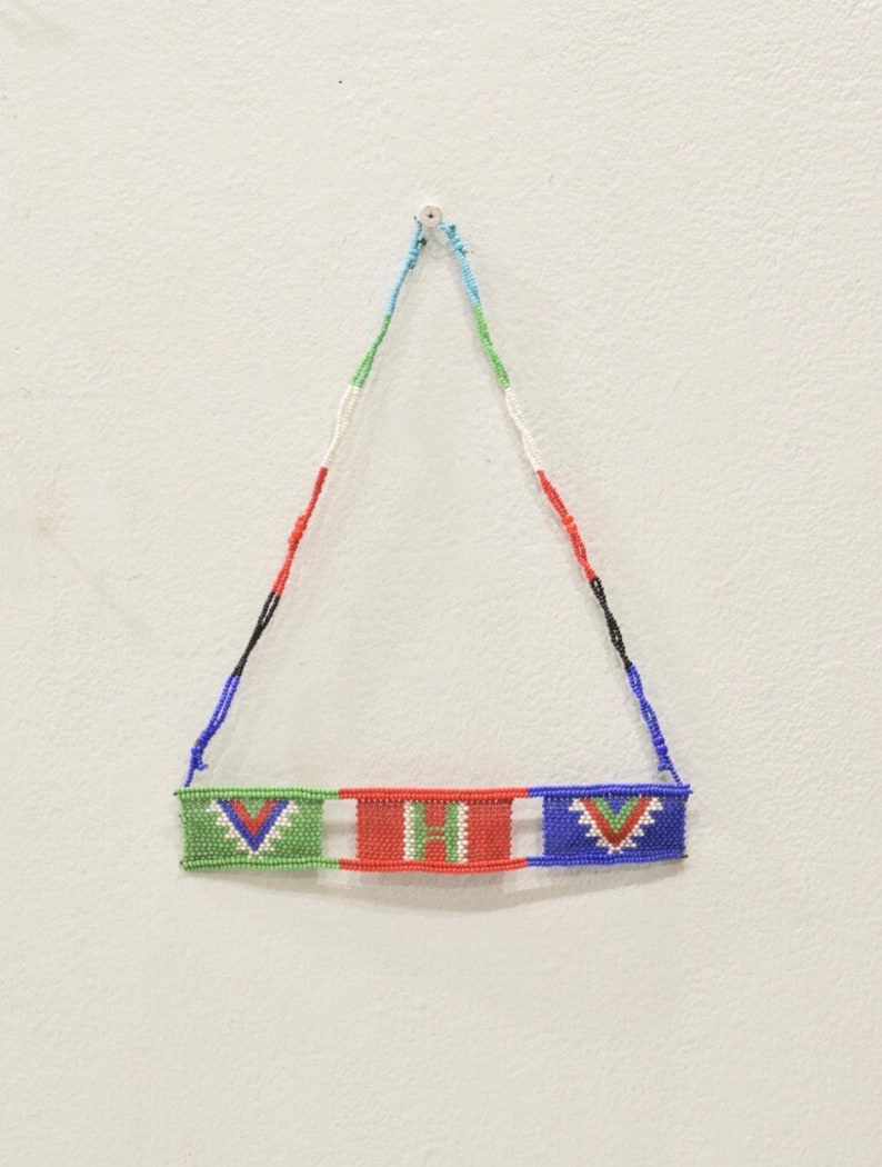 African Zulu Love Letter Beaded Necklace - Etsy