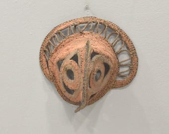Mask Papua New Guinea Woven Fiber Yam Mask