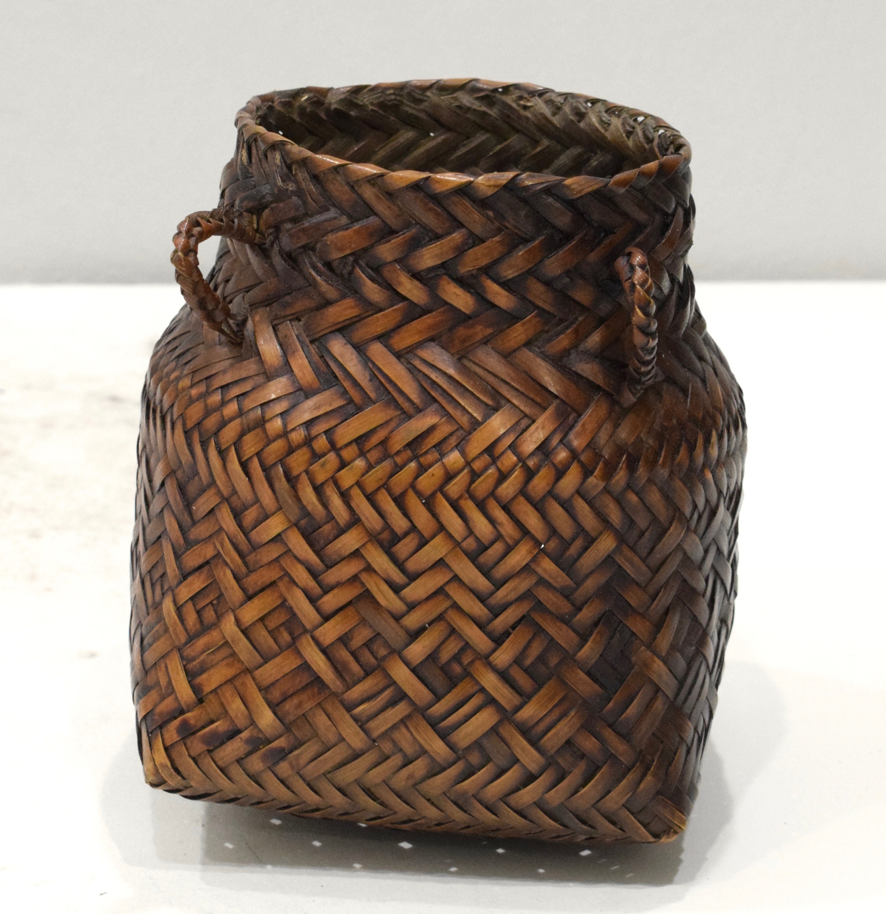 Basket Philippines Ifugao Woven Snail Basket