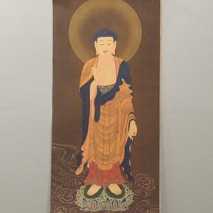 Tibetan Thangka Print Painting Buddhist Deity
