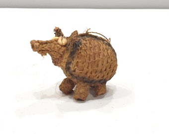 Papua New Guinea Woven Fiber Dream Spirit Pig Latmul Tribe