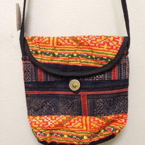 Chinese  Purse Hmong Embroidered Purse Hill Tribe