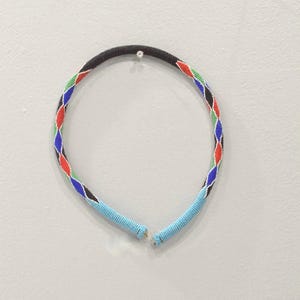 African Zulu Beaded Ring Necklace South Africa