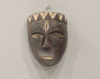 African Punu Tribe Male Passport Mask Gabon