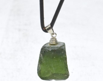 Roman Glass Chip Pendant