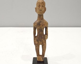 African Lobi Tribe Wood Fetish Statue Burkina Faso