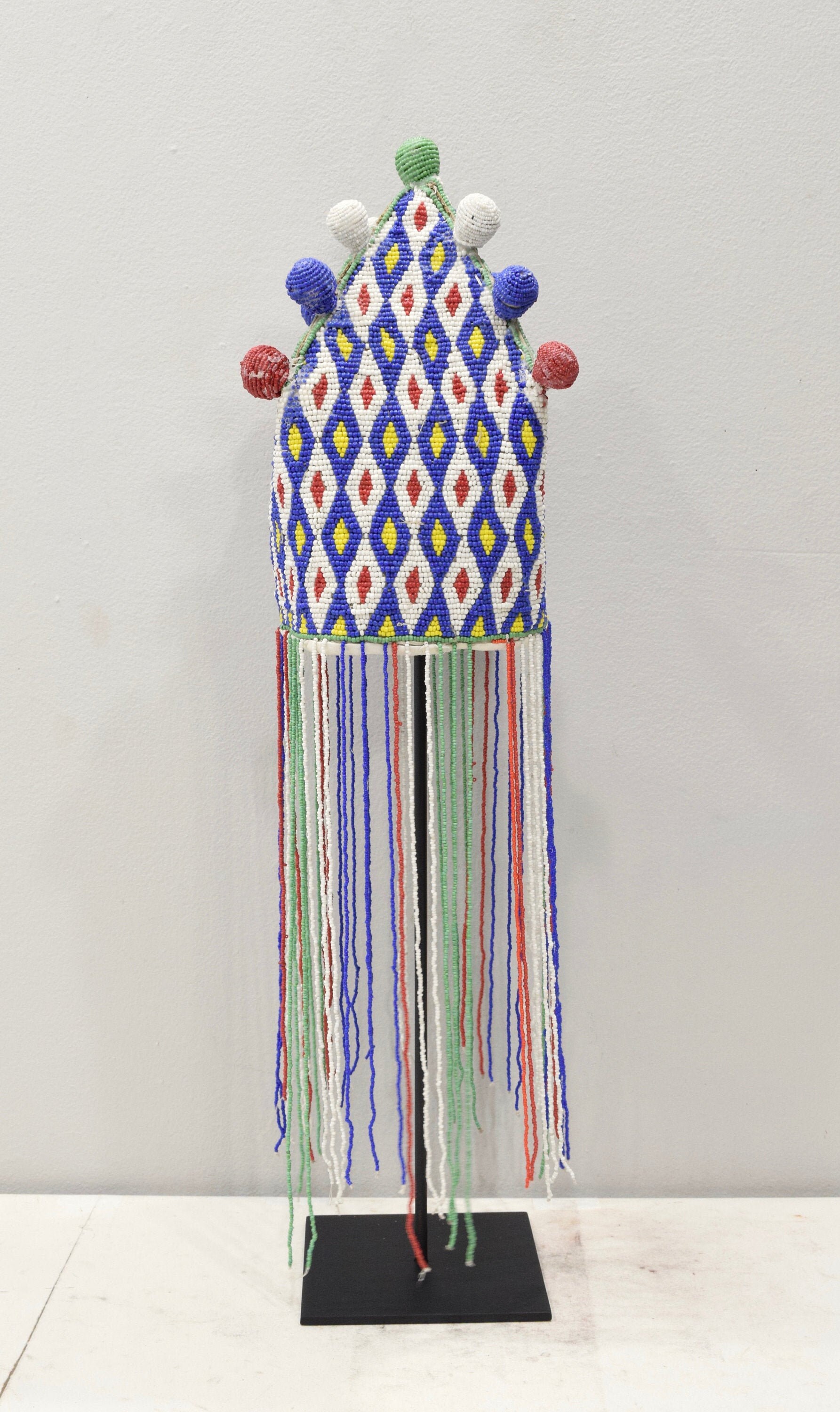 Yoruba Beaded Crown 1, Nigeria