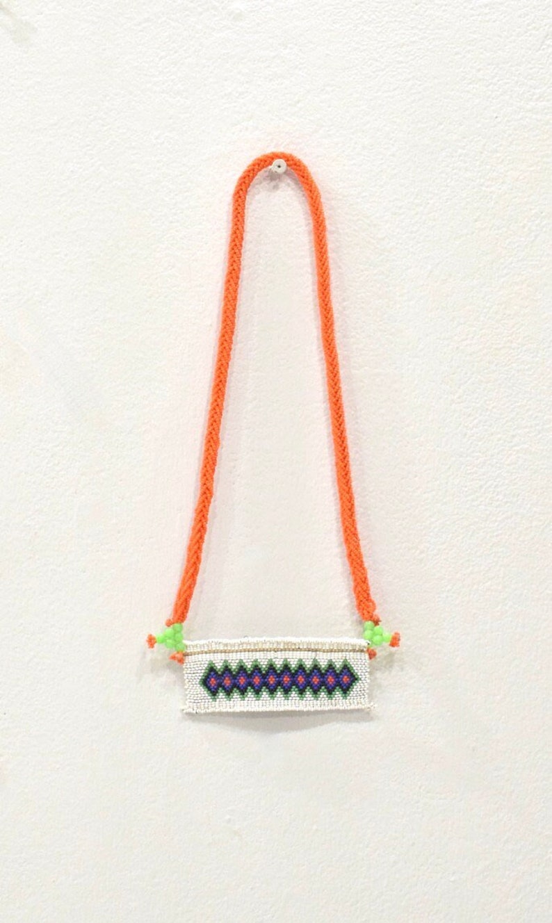 African Zulu Love Letter Beaded Necklace South Africa - Etsy