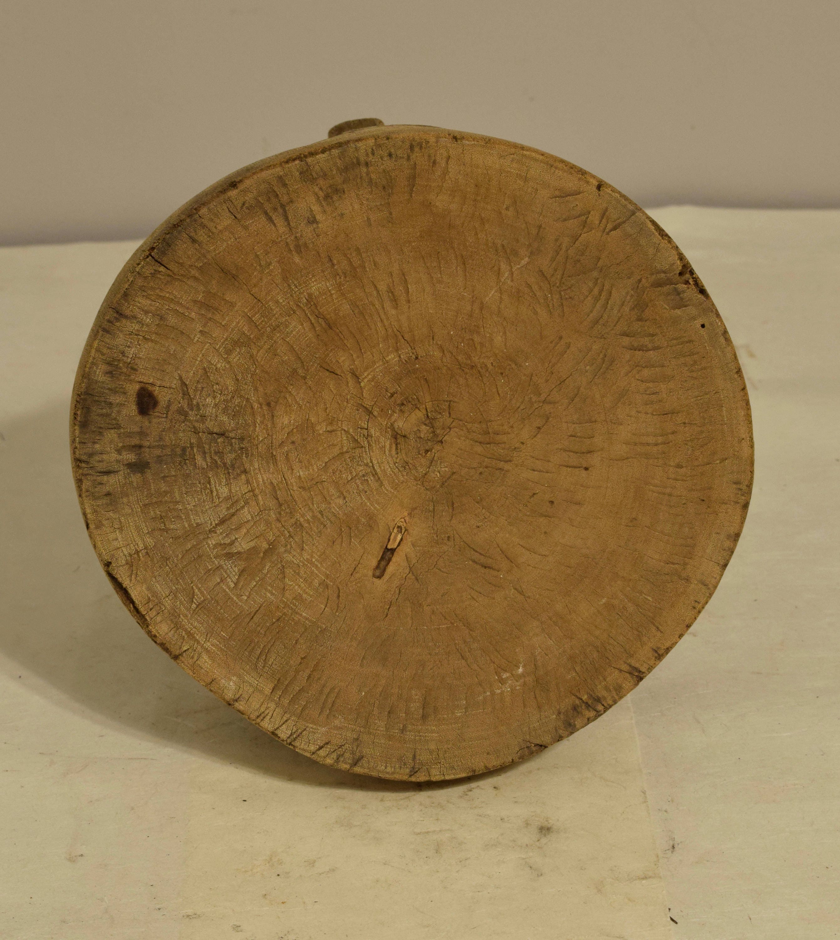 African Kamba Stool Wood Kenya Handmade Home Status Prestige Elders Chair Stool Class Kamba Stool