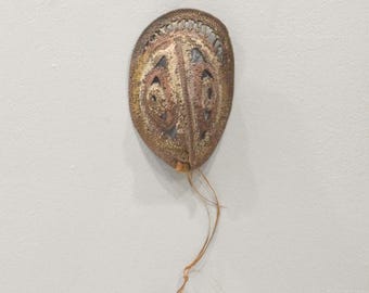 Mask Papua New Guinea Woven Fiber Yam Mask