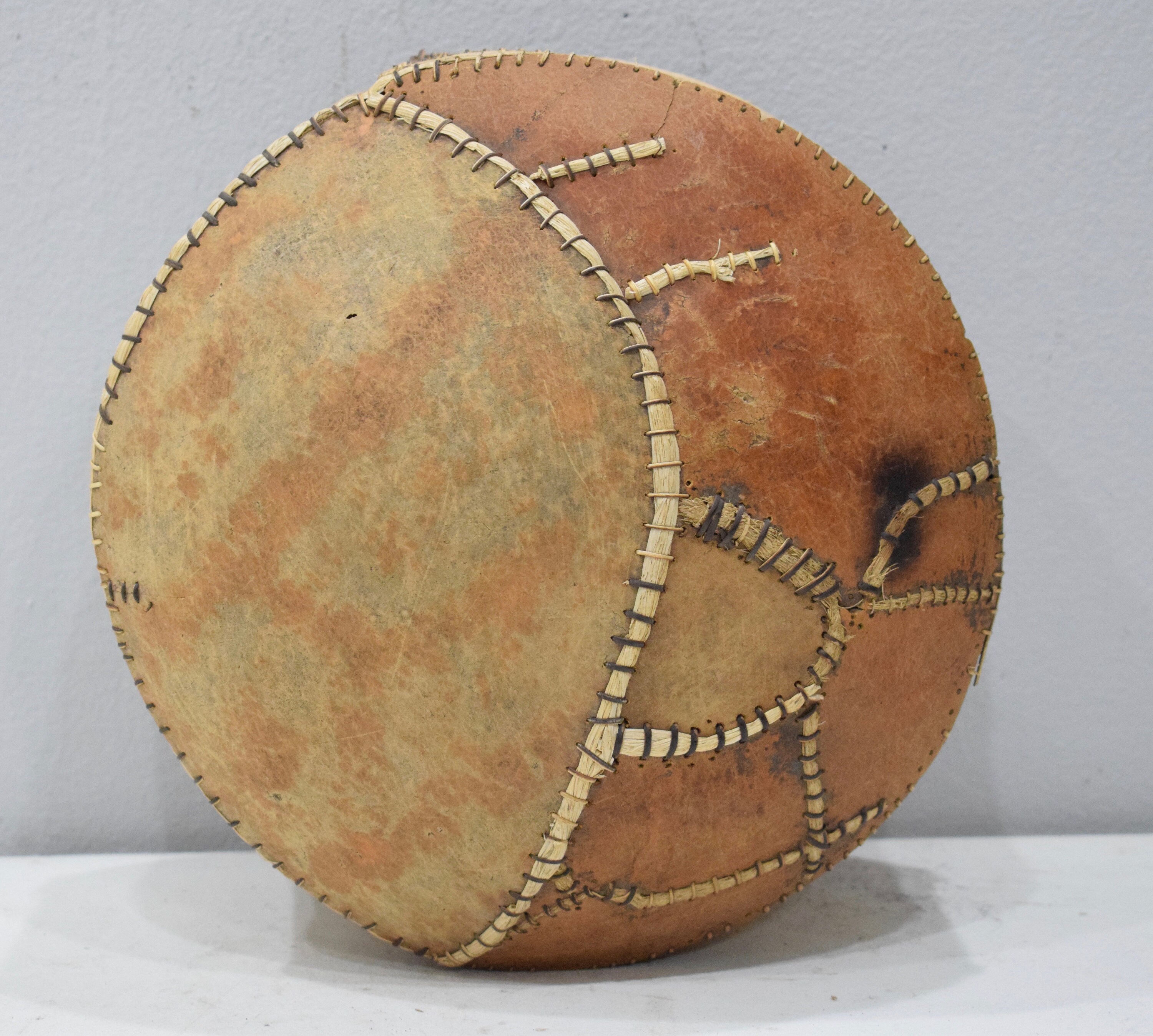 African Gourd Bark Box Burkina Faso Mali